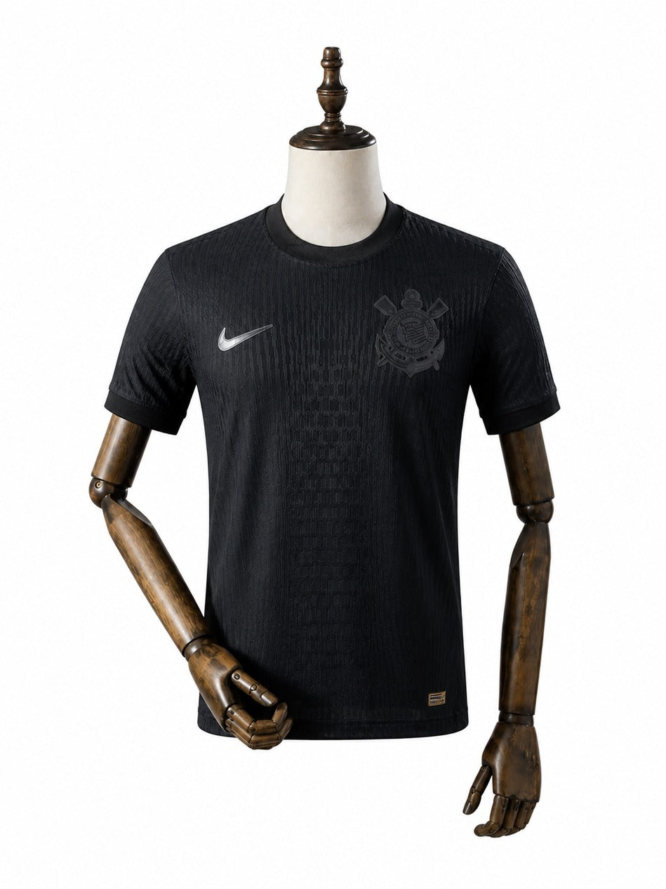 24/25 Corinthians Away Player Version Jersey standard mannequin white background Passos Sports image 1