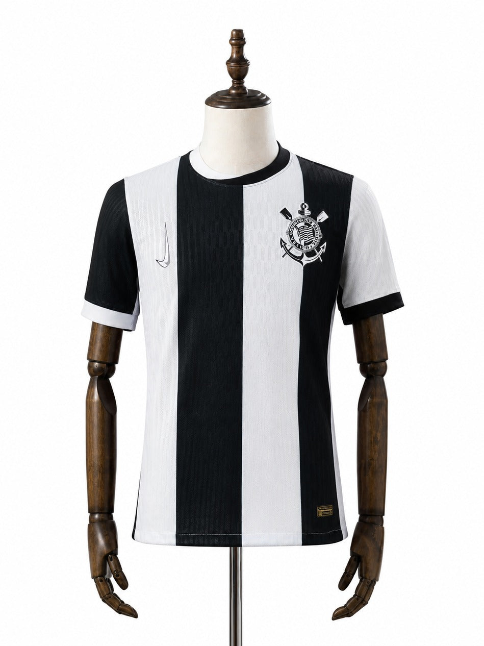 24/25 Corinthians Third away player Version jersey standard mannequin white background Passos Sports image 1