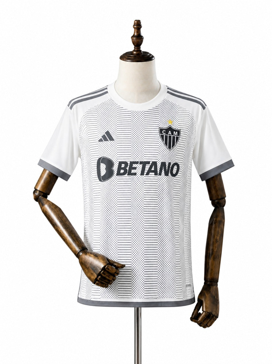 24/25 Atletico Mineiro away Soccer Jersey mannequin view 1 white background Passos Sports