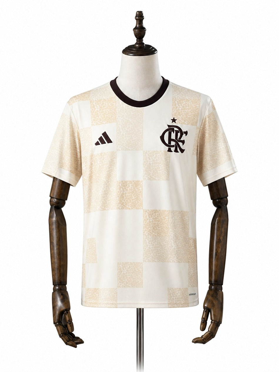 24/25 Flamengo Pre-Match Suit jersey mannequin view 1 white background Passos Sports