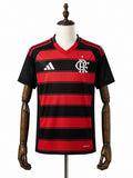 25/26 Flamengo Home soccer jersey mannequin view 1 white background Passos Sports