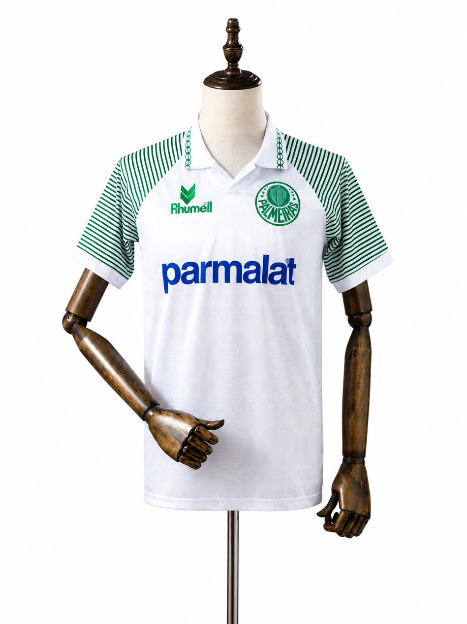 Palmeiras 1992/93 Away Retro Jersey mannequin view 1 white background Passos Sports