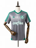 16/17 Palmeiras Champions Commemorative Edition Silver Retro Jersey mannequin view 1 white background Passos Sports