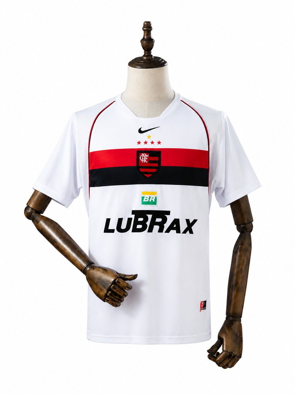 Flamengo 02/03 Away Retro Jersey mannequin view 1 white background Passos Sports