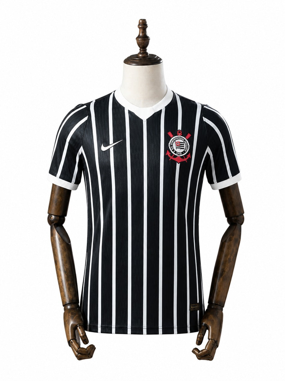 Corinthians 26/27 Away Player Version Jersey standard mannequin white background Passos Sports image 1
