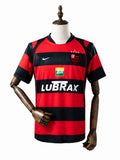 02/03 Flamengo Home Retro Soccer Jersey mannequin view 1 white background Passos Sports