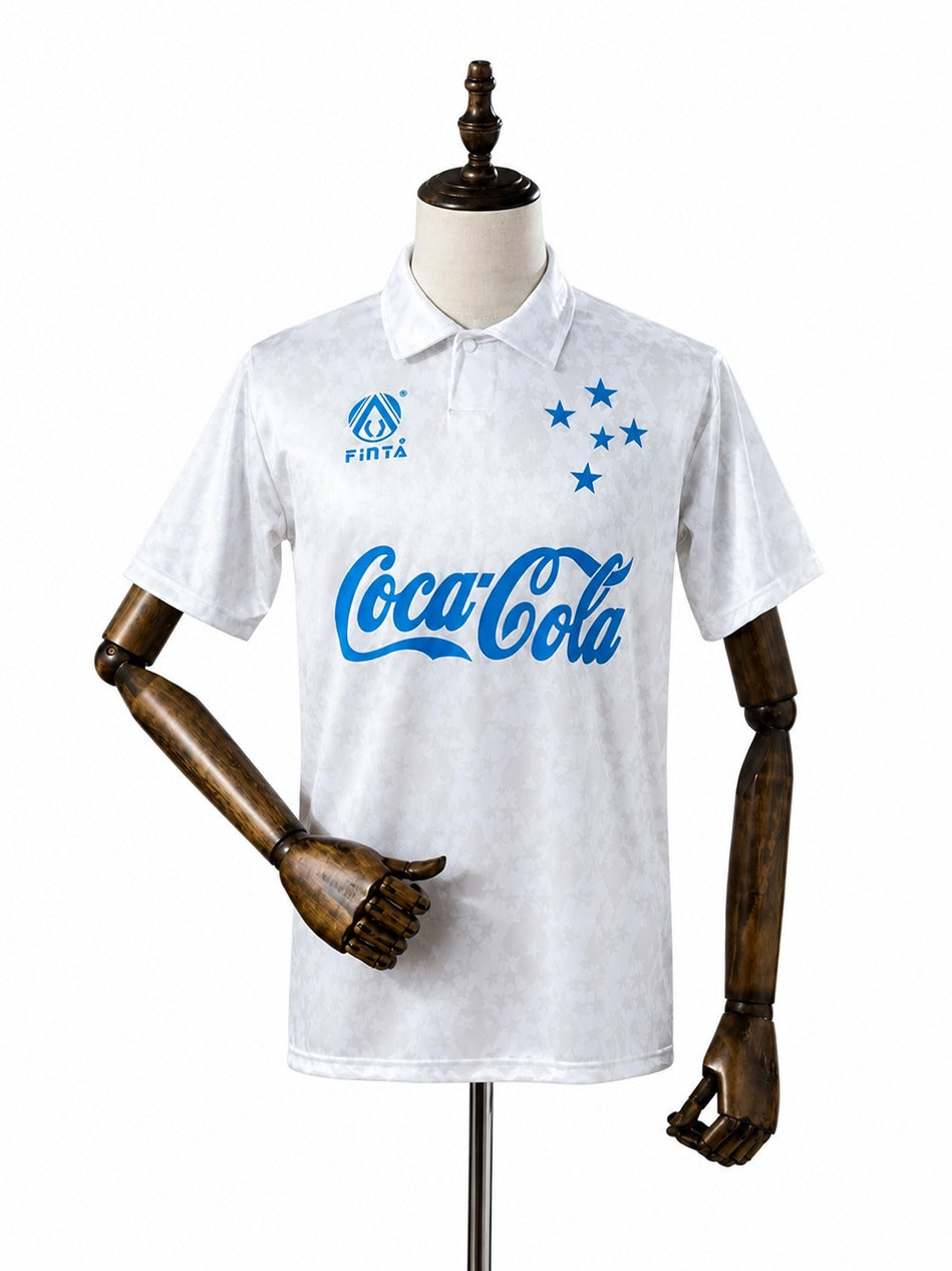 Cruzeiro 93/94 Away Retro Jersey mannequin view 1 white background Passos Sports