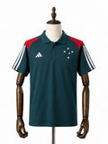 24/25 Cruzeiro POLO jersey mannequin view 1 white background Passos Sports