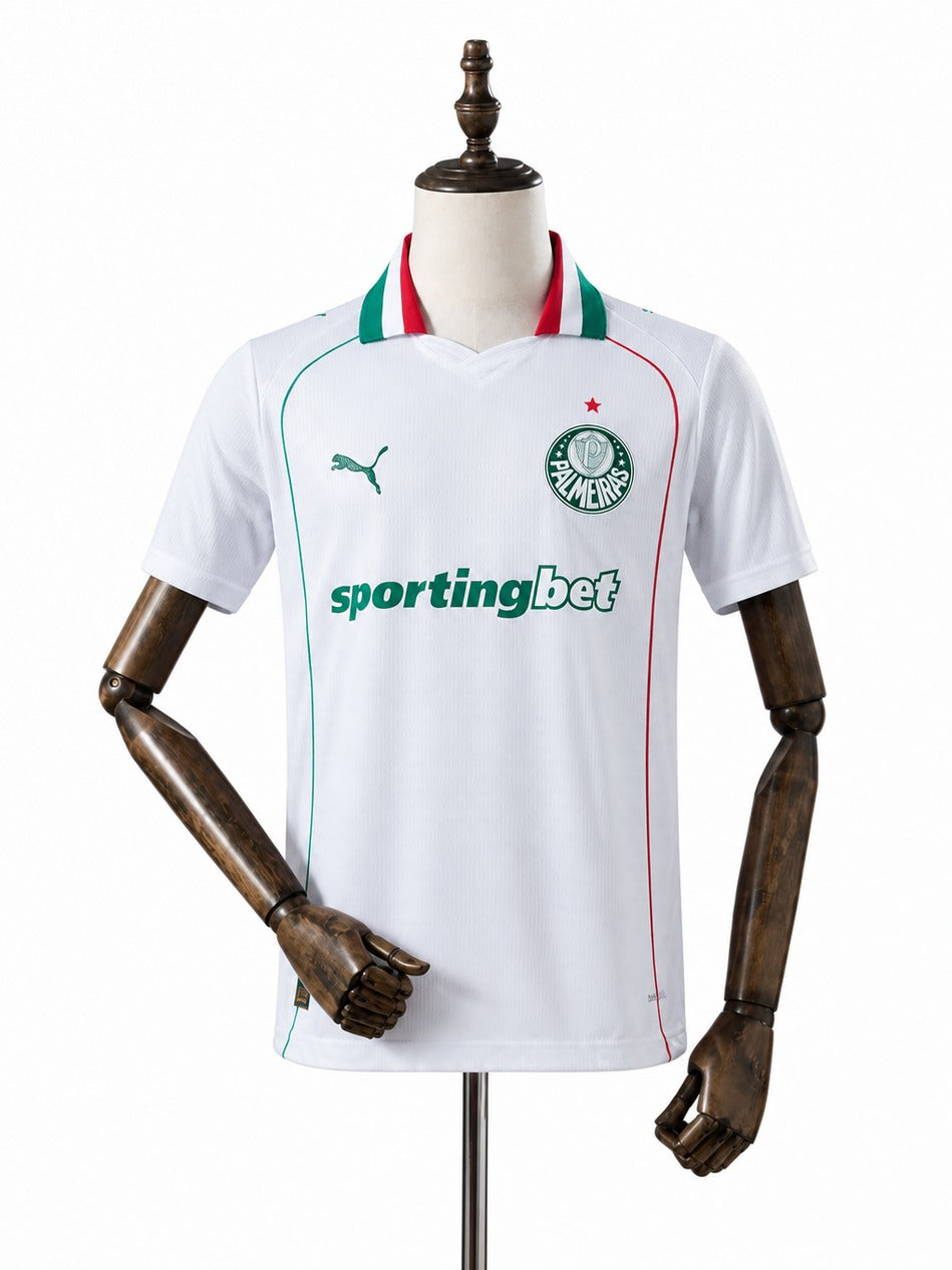 Palmeiras 2026/27 Away Soccer Jersey Player Edition mannequin view 1 white background Passos Sports