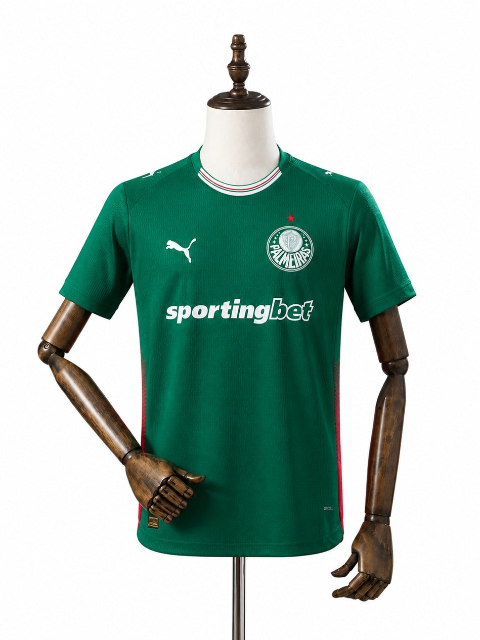 Palmeiras 2026/27 Home Soccer Jersey Player Edition mannequin view 1 white background Passos Sports