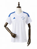 26/27 Cruzeiro Away Women Jersey mannequin view 1 white background Passos Sports