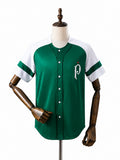 25/26 Palmeiras Baseball Green Jersey mannequin view 1 white background Passos Sports