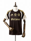 Flamengo 2026/27 All sponsors Training Soccer Jersey Brown mannequin view 1 white background Passos Sports