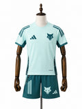 25/26 Cruzeiro Training Kids Kit mannequin view 1 white background Passos Sports