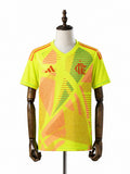 25/26 Flamengo Yellow goalkeeper jersey mannequin view 1 white background Passos Sports
