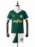 24/25 Palmeiras home Kids kit mannequin view 1 white background Passos Sports