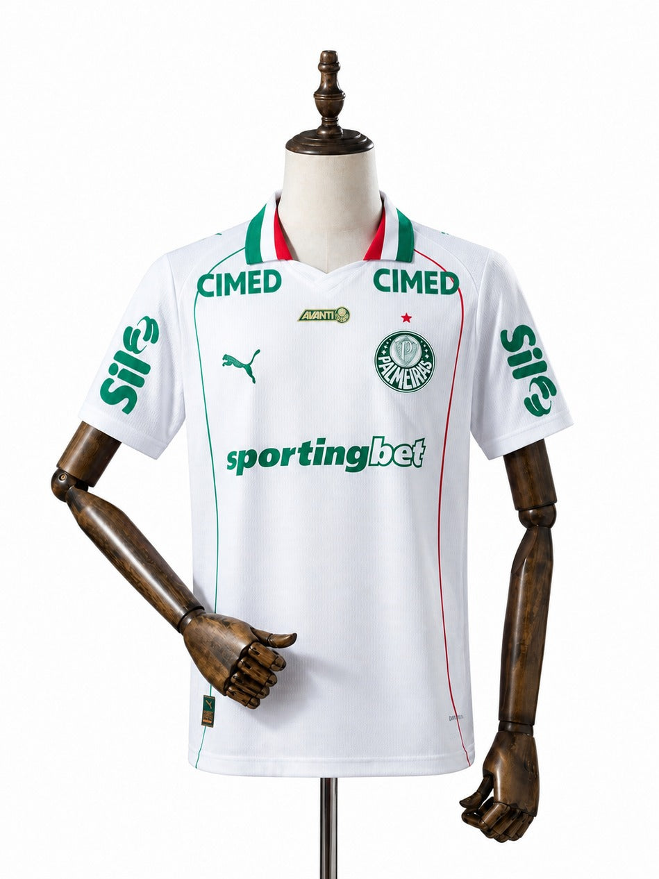 Palmeiras 2026/27 Away Soccer Jersey Player Edition mannequin view 1 white background Passos Sports