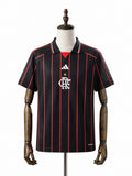 24/25 Flamengo Black Special Edition jersey mannequin view 1 white background Passos Sports