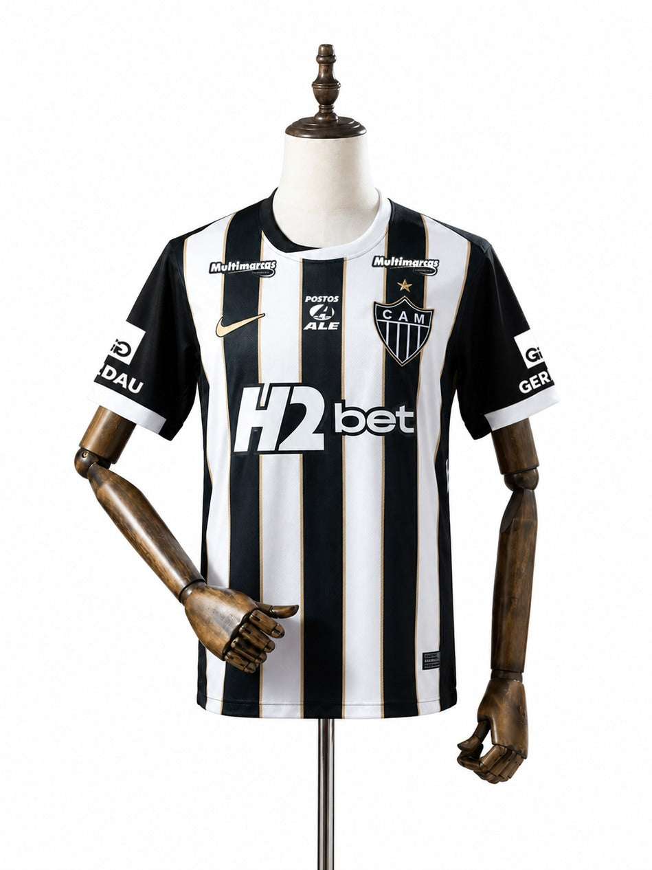 Atletico Mineiro 2026/27 Home All sponsors Soccer Jersey mannequin view 1 white background Passos Sports