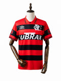 94/95 Flamengo Home Retro Soccer Jersey mannequin view 1 white background Passos Sports