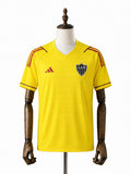 24/25 Atletico Mineiro Limited Edition Goalkeeper Yellow Jersey mannequin view 1 white background Passos Sports