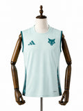 25/26 Cruzeiro Green Vest Sleeveless Training Jersey mannequin view 1 white background Passos Sports