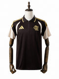 Flamengo 2026/27 Training POLO Shirt Brown mannequin view 1 white background Passos Sports