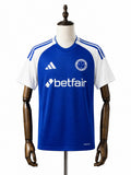 25/26 Cruzeiro Home All Sponsors soccer jersey mannequin view 1 white background Passos Sports