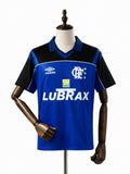 99/00 Flamengo Blue Goalkeeper Uniform Retro Soccer Jersey mannequin view 1 white background Passos Sports