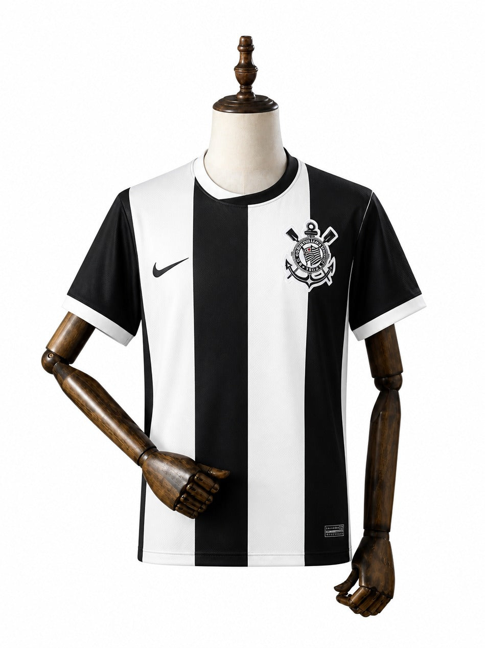 24/25 Corinthians Third Away Soccer jersey standard mannequin white background Passos Sports image 1