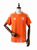 Flamengo 26/27 Goalkeeper Jersey Orange mannequin view 1 white background Passos Sports
