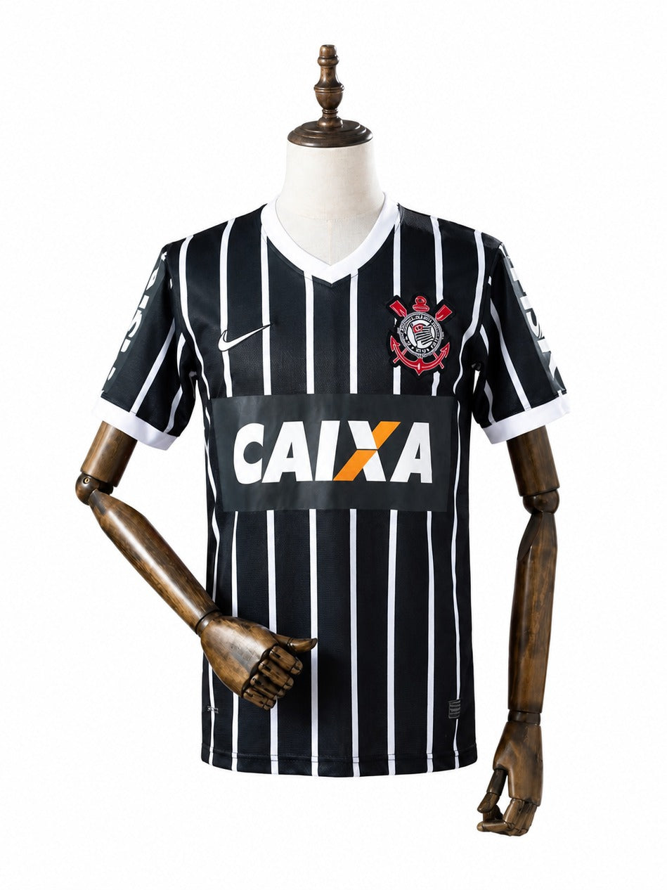 Corinthians 2013 Away Retro Jersey standard mannequin white background Passos Sports image 1