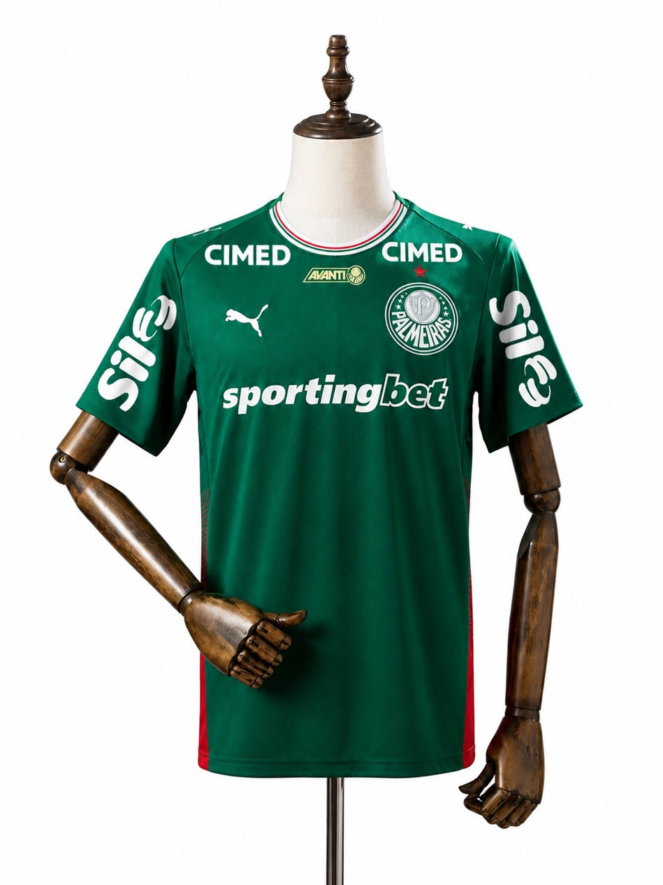 Palmeiras Soccer Jersey 2026/2027 Home Men Jogador Completa mannequin view 1 white background Passos Sports