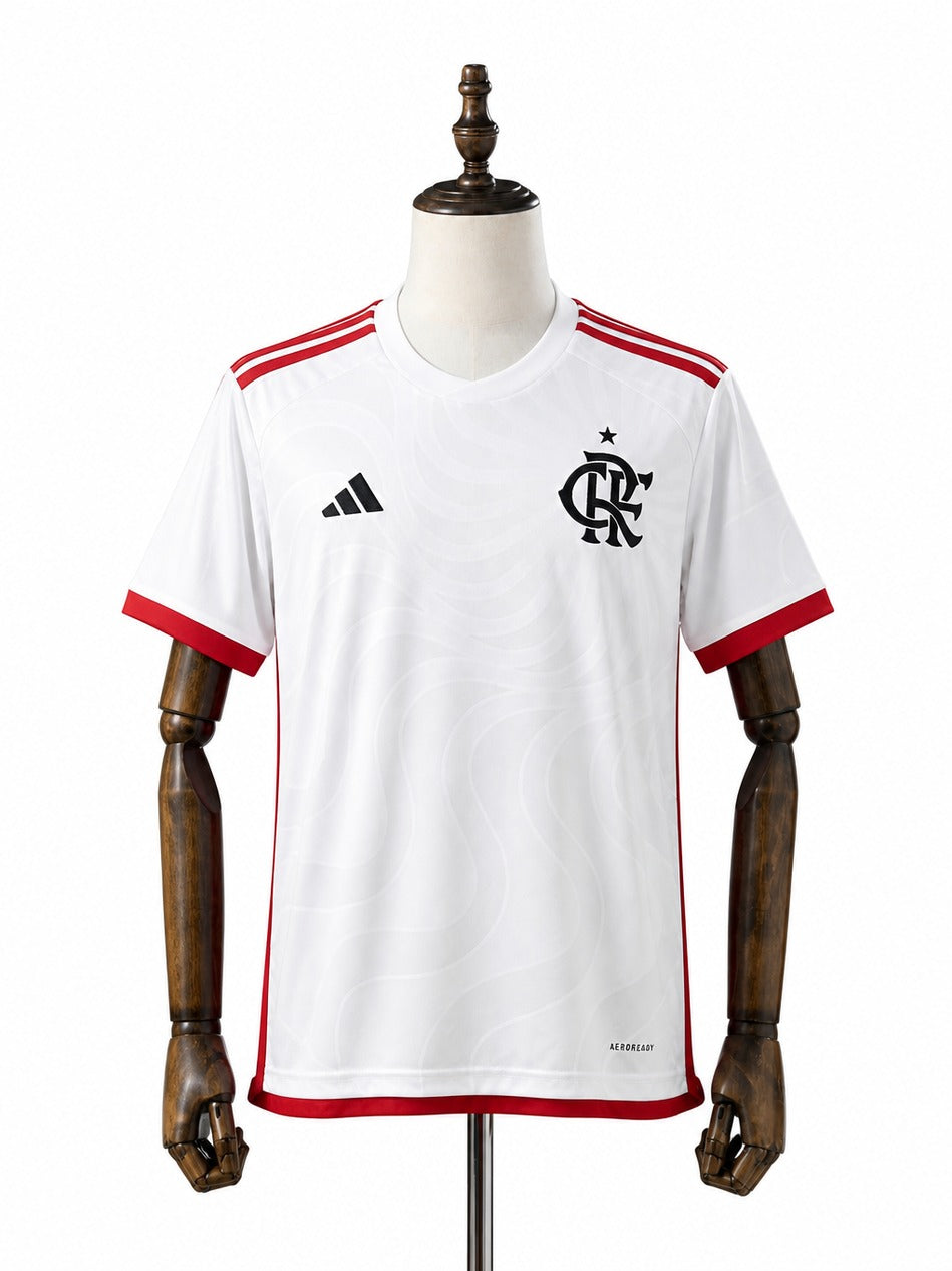 24/25 Flamengo away Soccer Jersey mannequin view 1 white background Passos Sports