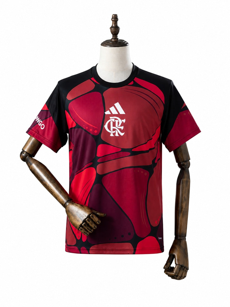 Flamengo 2026/27 Pre-Match Jersey mannequin view 1 white background Passos Sports