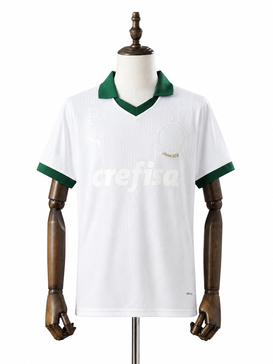 24/25 Palmeiras Special Edition White Soccer Jersey mannequin view 1 white background Passos Sports