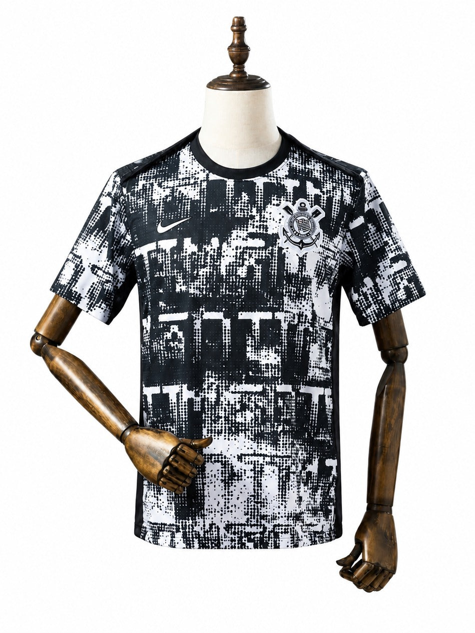 Corinthians 2026/27 Pre-Match Soccer Jersey standard mannequin white background Passos Sports image 1