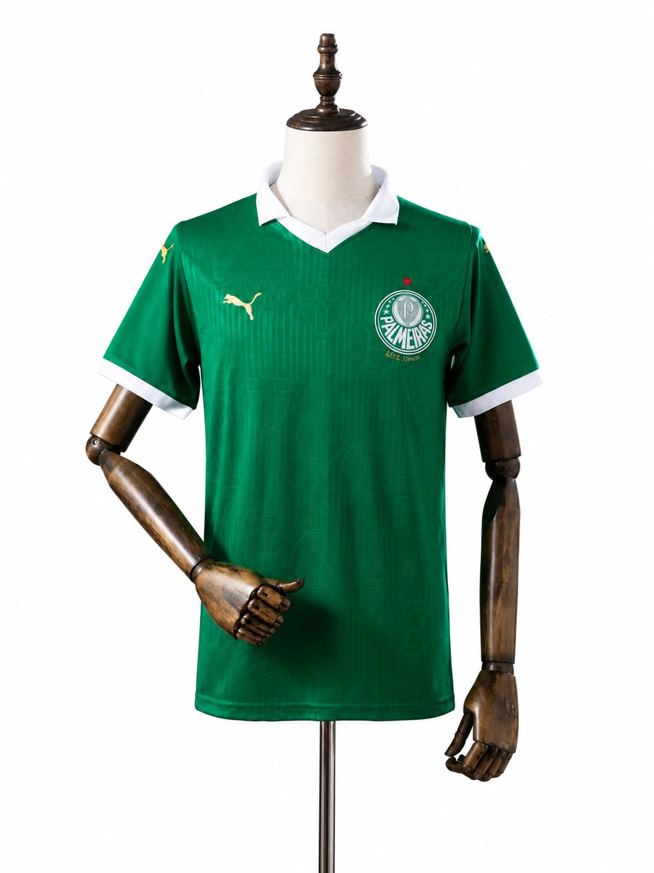 24/25 Palmeiras Home Socccer Jersey mannequin view 1 white background Passos Sports