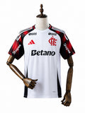 25/26 Flamengo Away All Sponsor Soccer Jersey mannequin view 1 white background Passos Sports