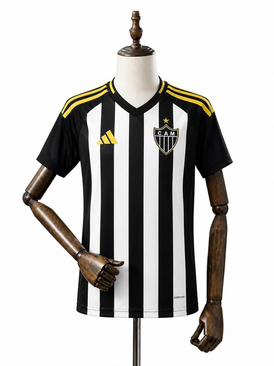 25/26 Women Atletico Mineiro Home soccer jersey mannequin view 1 white background Passos Sports