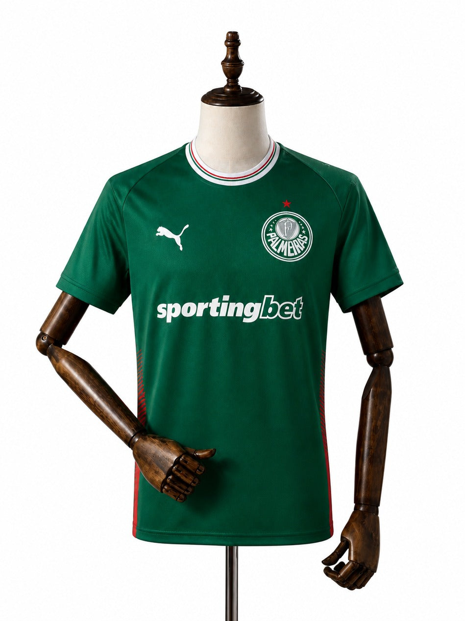 SE Palmeiras Home Soccer Jersey 2026/27 mannequin view 1 white background Passos Sports