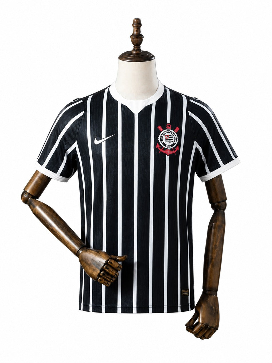 Corinthians 26/27 Away Player Version Jersey standard mannequin white background Passos Sports image 1