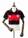 Flamengo 2026/27 Home Women’s Crop Top Style mannequin view 1 white background Passos Sports