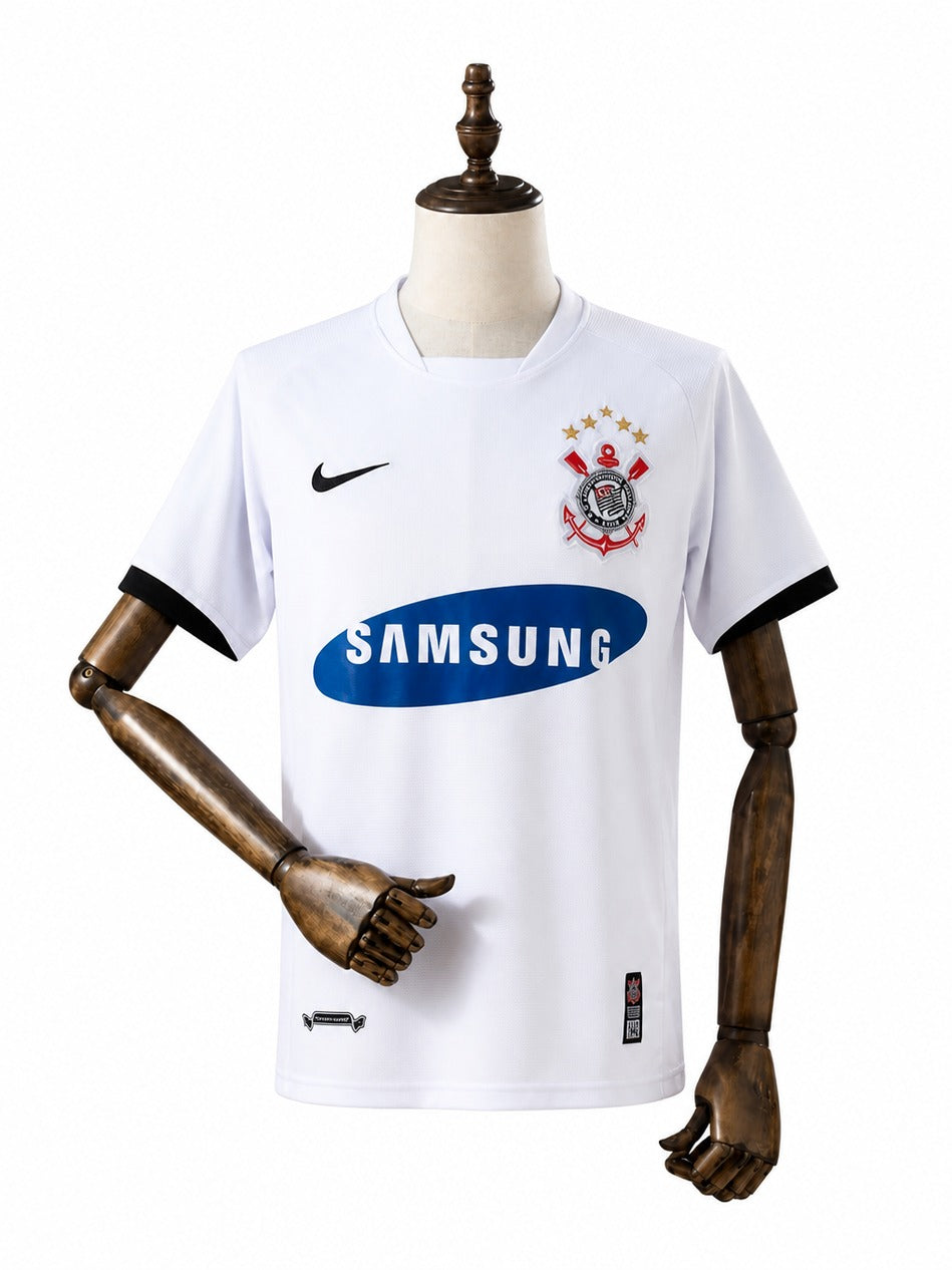 Corinthians 2006 Home Retro Jersey standard mannequin white background Passos Sports image 1