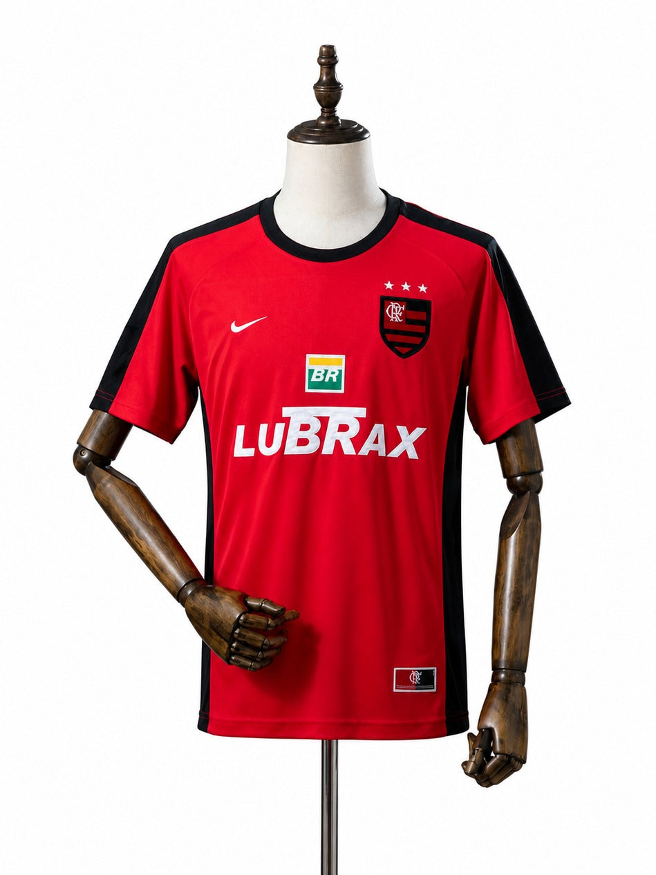 00/01 Flamengo Second Away Retro Soccer Jersey mannequin view 1 white background Passos Sports