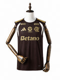 Flamengo 2026/27 Training Sleeveless Jersey Brown mannequin view 1 white background Passos Sports