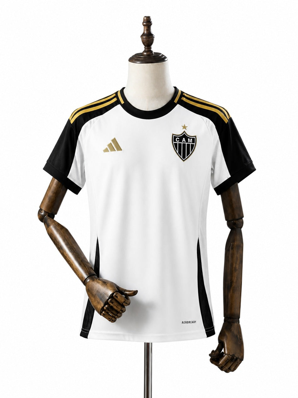 25/26 Atletico Mineiro Away Women Soccer Jersey mannequin view 1 white background Passos Sports