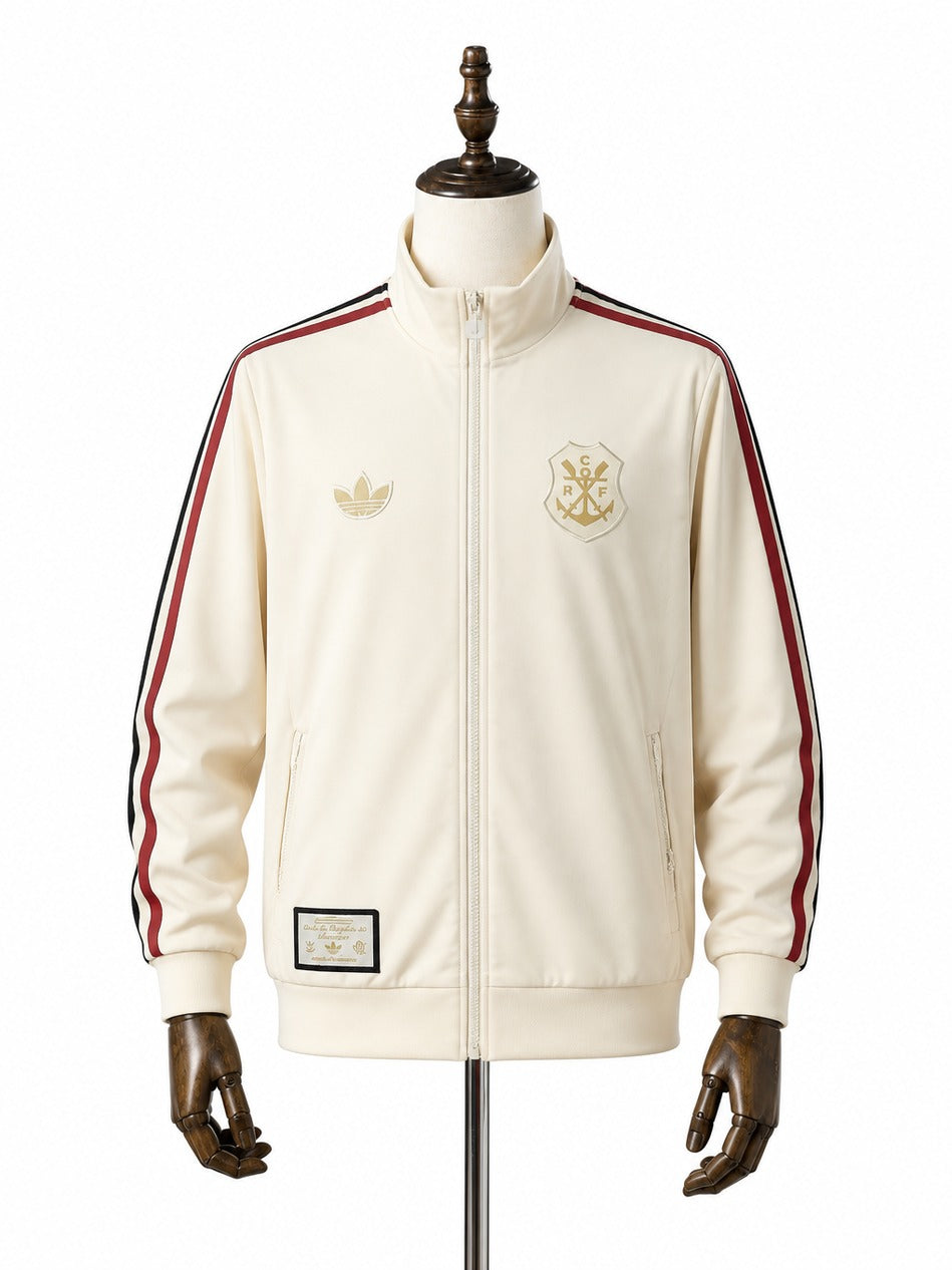 Flamengo 2025/26 Windbreaker mannequin view 1 white background Passos Sports