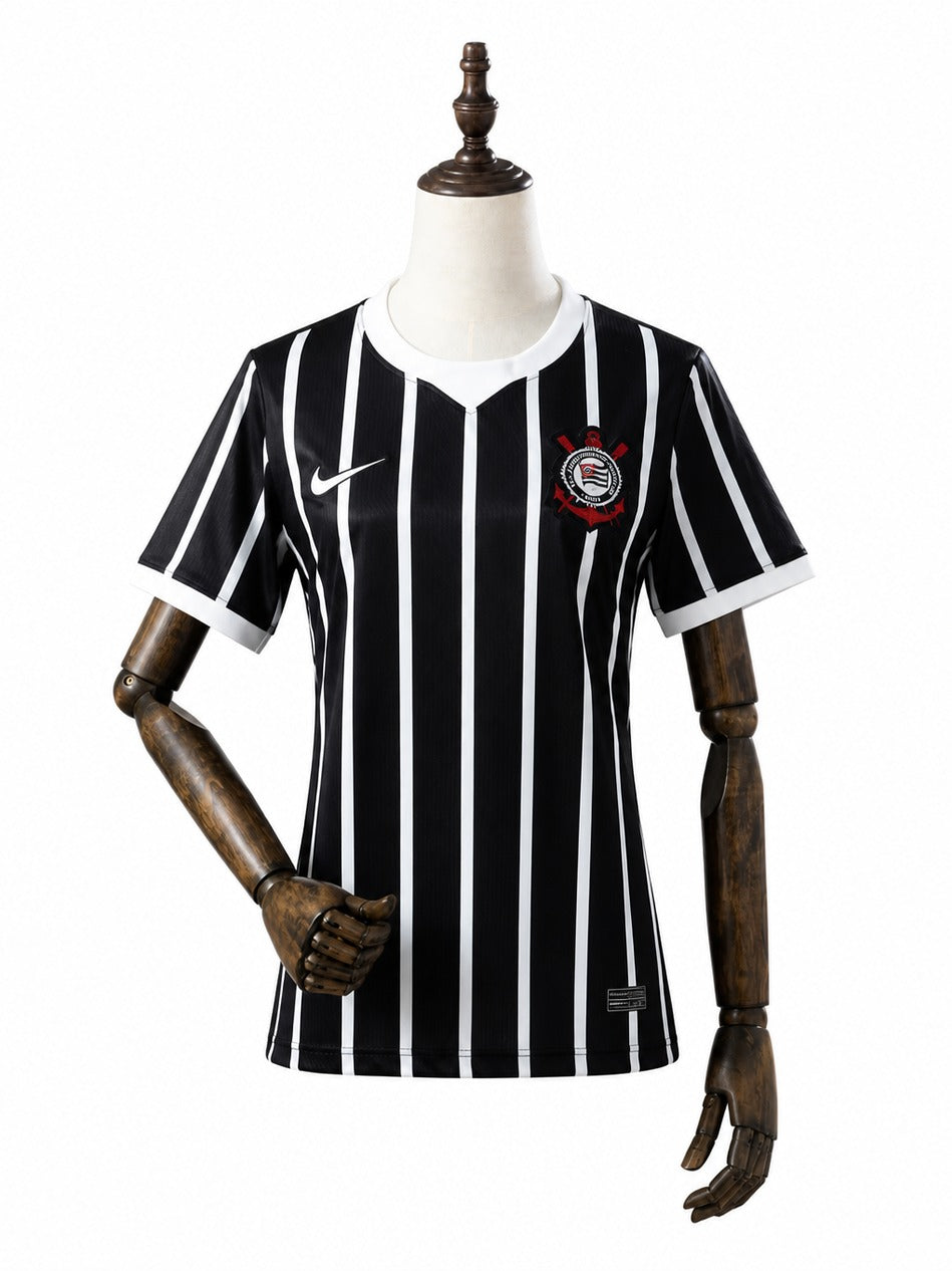 Corinthians 26/27 Away Women’s Jersey standard mannequin white background Passos Sports image 1