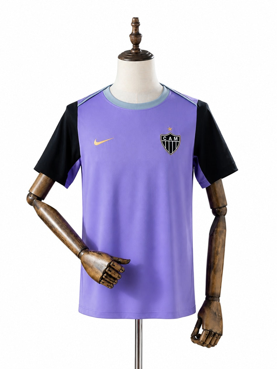 Atletico Mineiro 2026/27 Training Purple Jersey mannequin view 1 white background Passos Sports